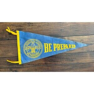 RARE Vintage‎ Felt PENNANT Boy Scouts of America National Headquarters New York